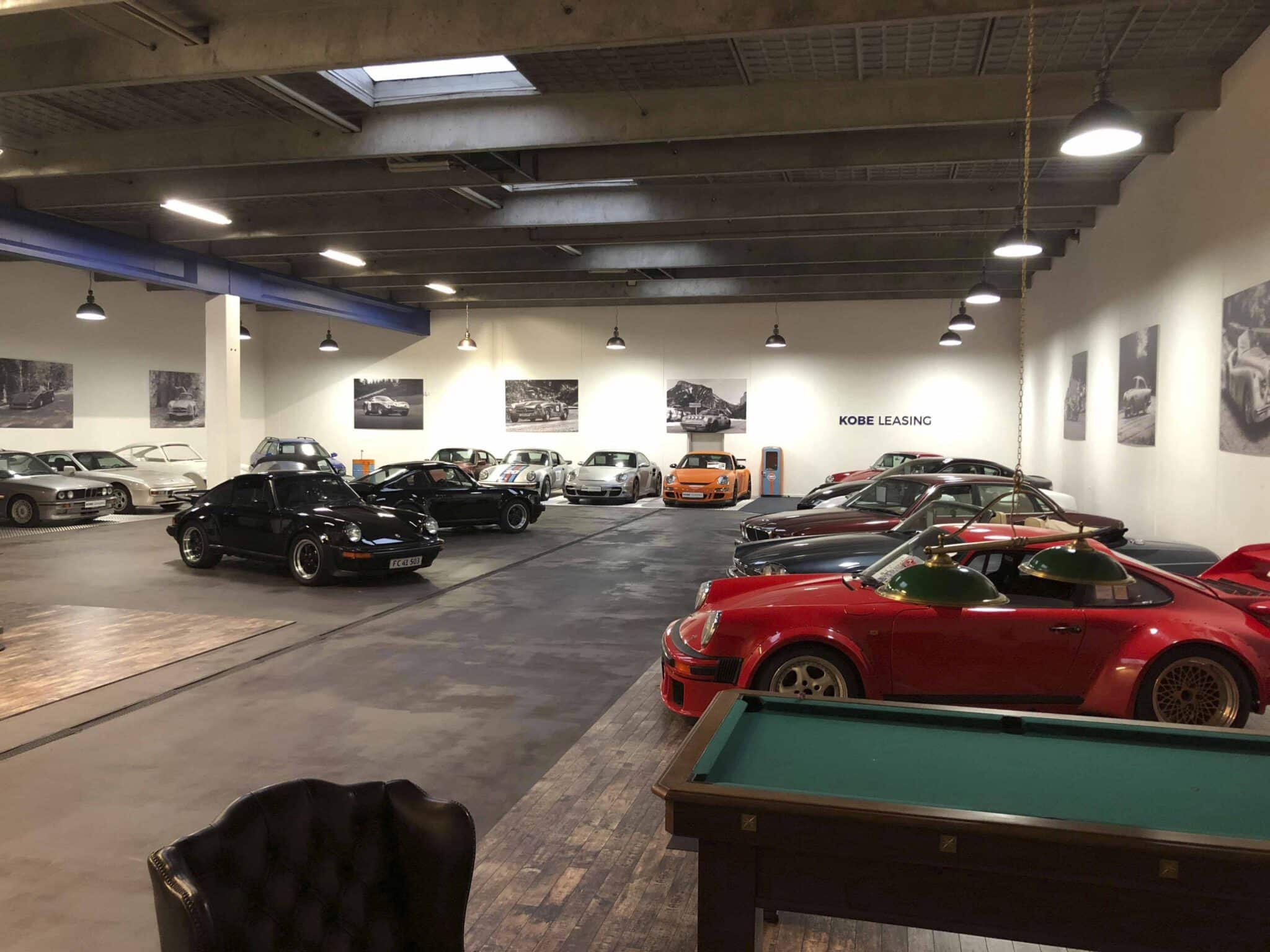 KOBE Leasings showroom i Odense